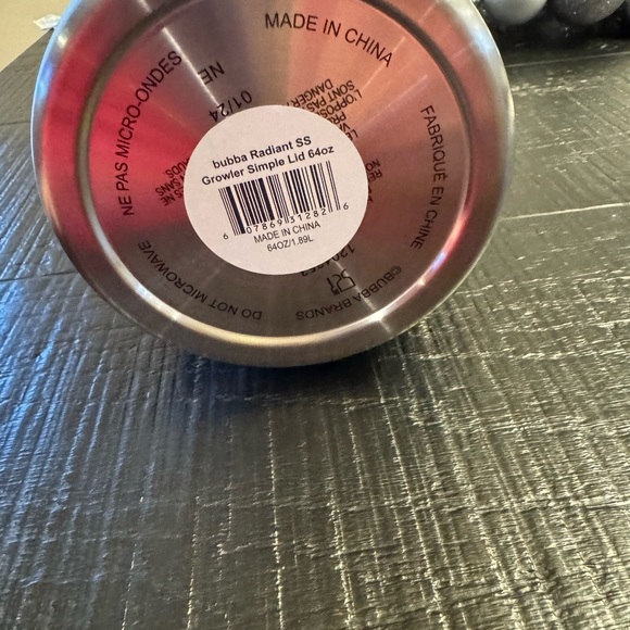 64 ounce Bubba Radiant Stainless Steel Growler Water Bottle NWT - Picture 9 of 9